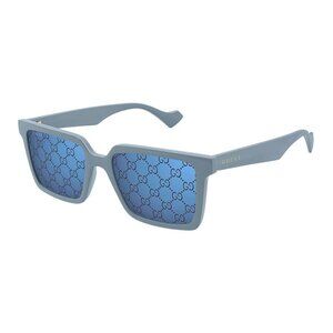 NEW GUCCI BLUE UNISEX SQUARE SUNGLASSES GUCCI